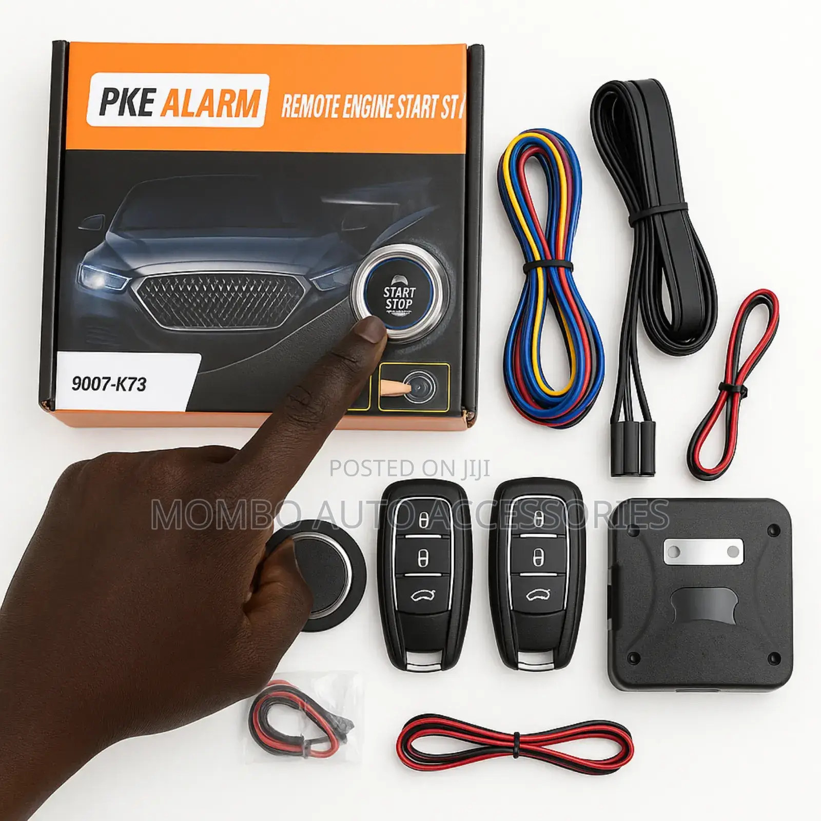 Car Push to Start Button and Alarm