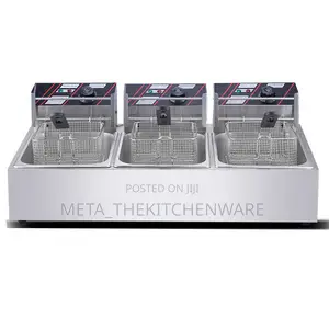Electric Triple Deep Fryer 18l