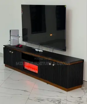 Tv Showcase Ft 6 With It's Fireplace
