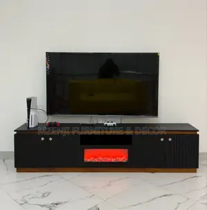 Tv Showcase Ft 6 With It's Fireplace