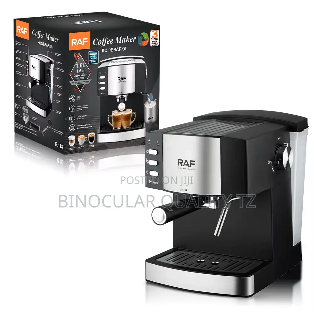 *Raf Coffee Maker Digital 1.8l Tank Touch Control