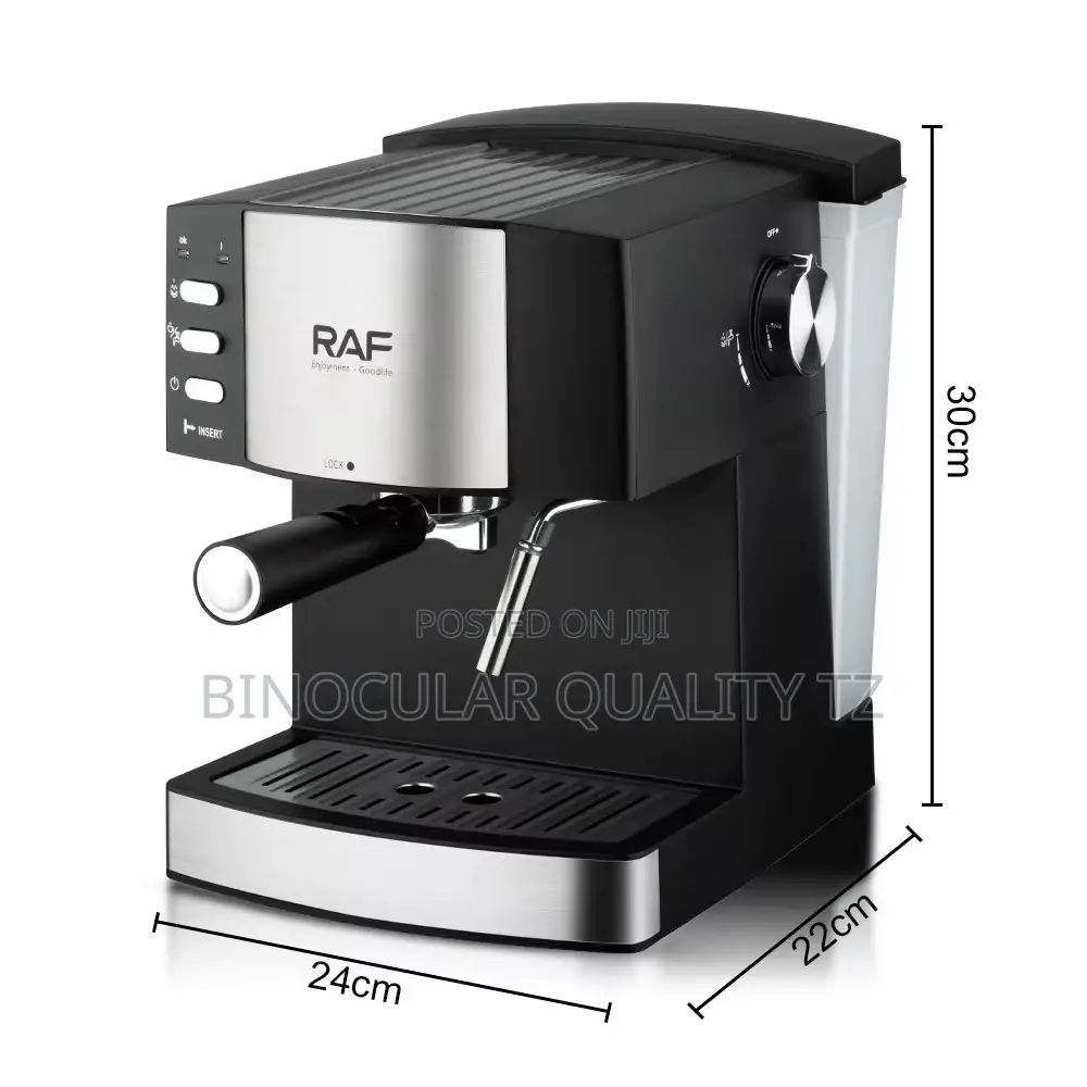 *Raf Coffee Maker Digital 1.8l Tank Touch Control