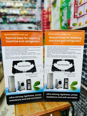 Multifunctional Movable Base Washing Machines and Fridges