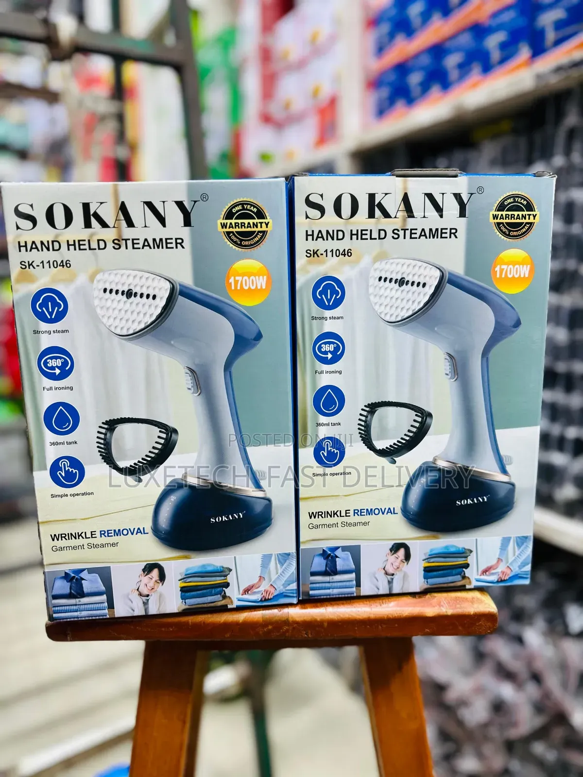 Sokany Hand Held Steamer, Model Sk-11046