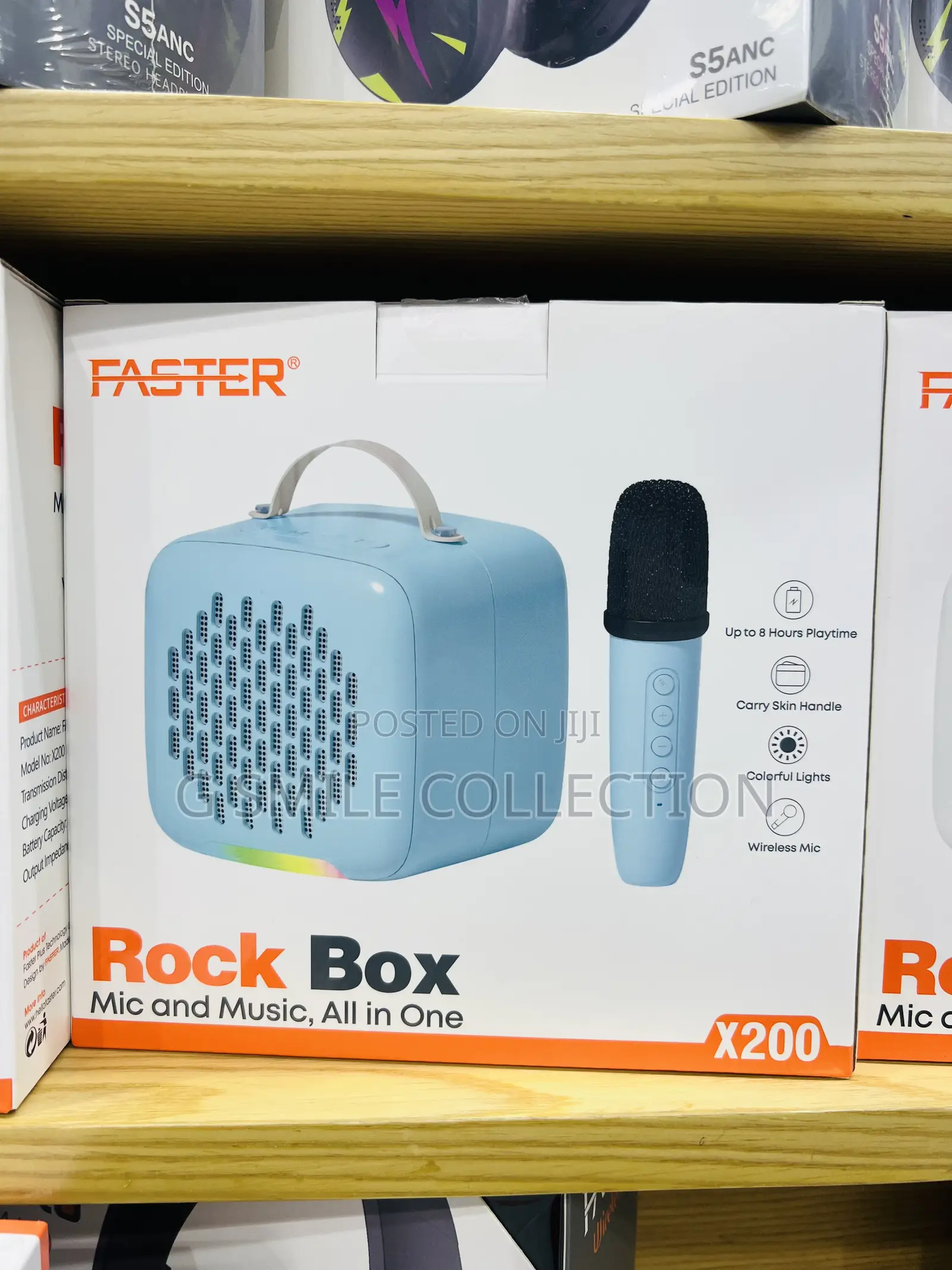 Faster Rock Box Speaker