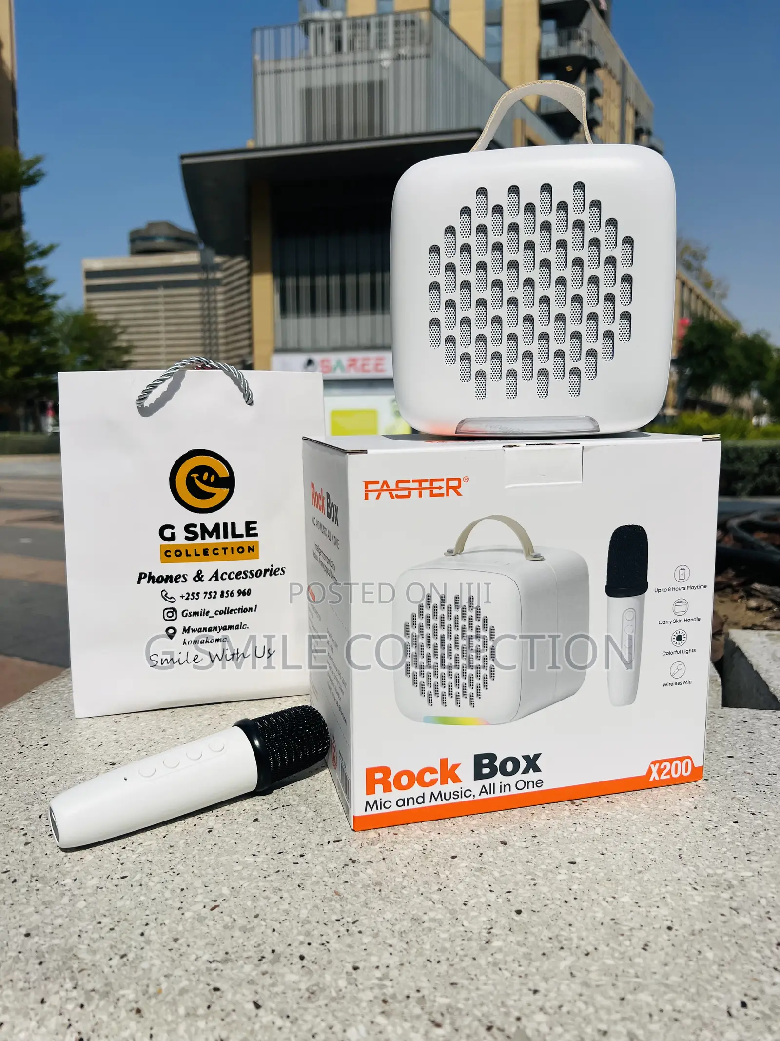 Faster Rock Box Speaker