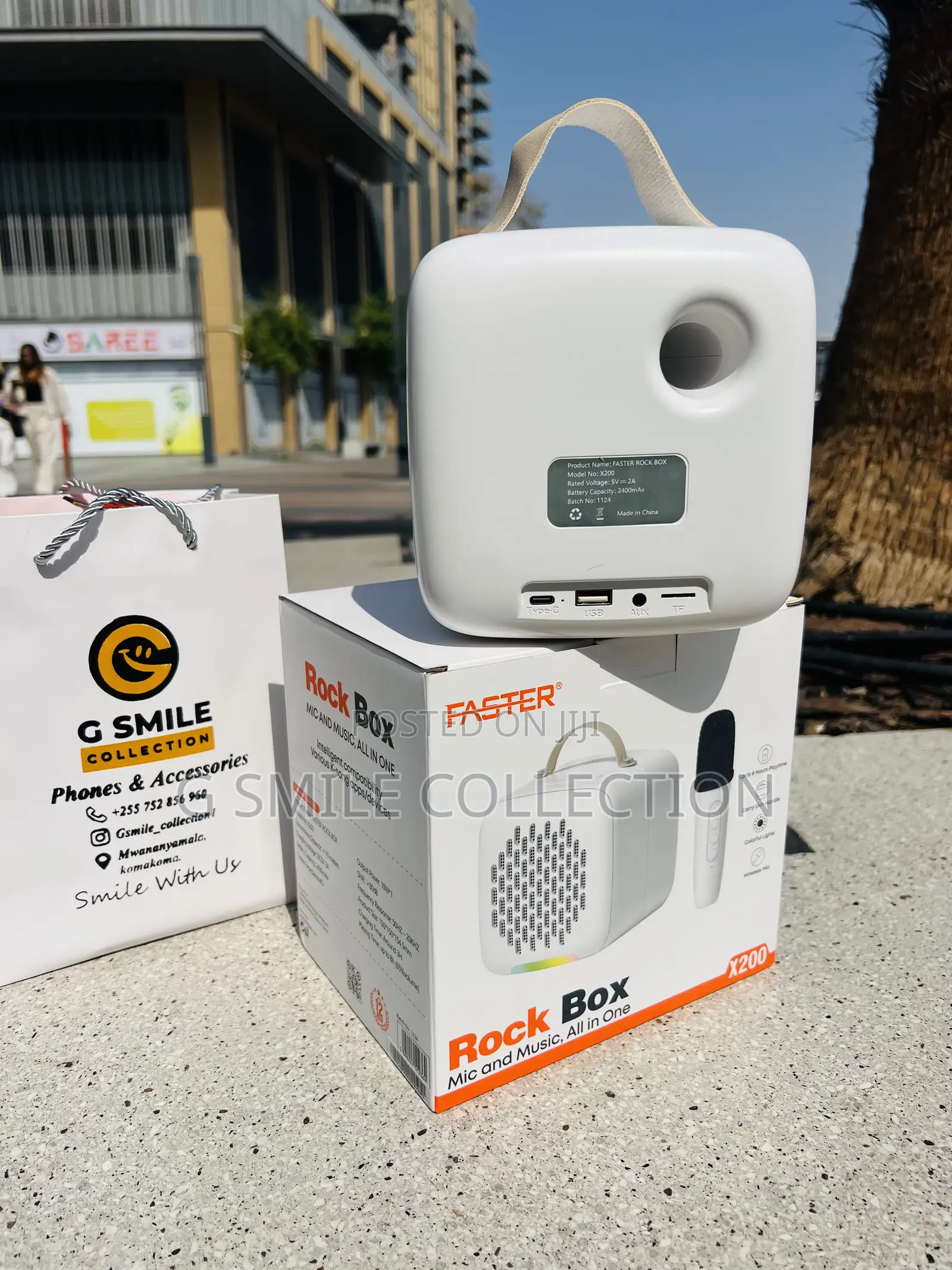 Faster Rock Box Speaker