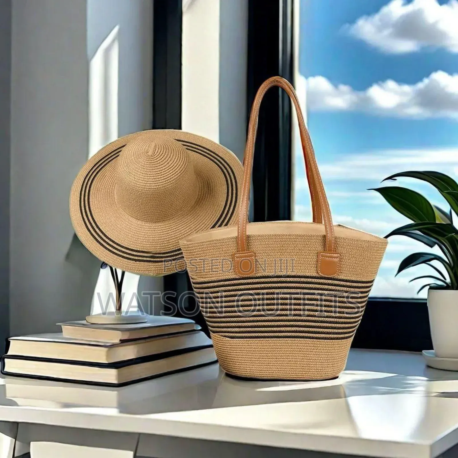 Hat and Bag Pair
