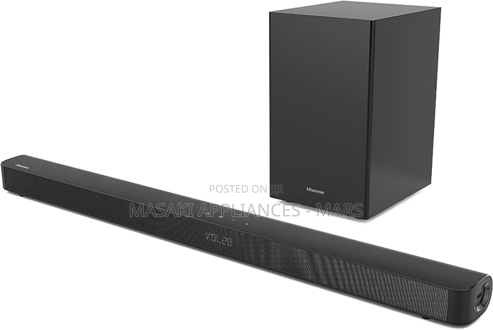 Hisense Hs212f 2.1 Ch Soundbar With Wireless Subwoofer