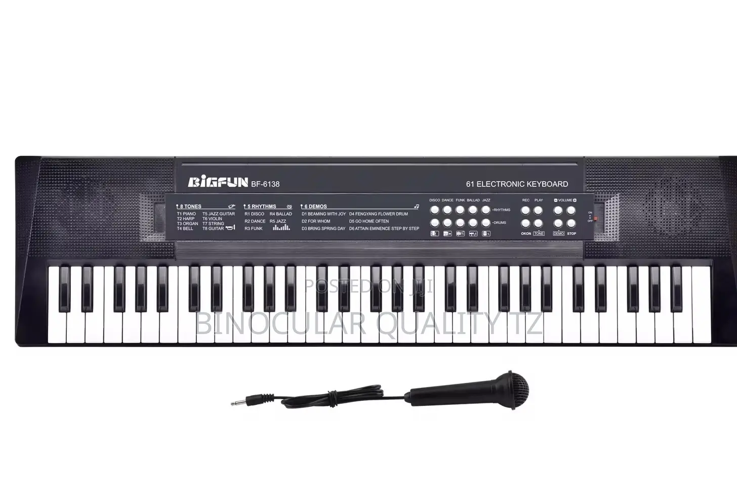 Electronic Keyboard With 61 Keys