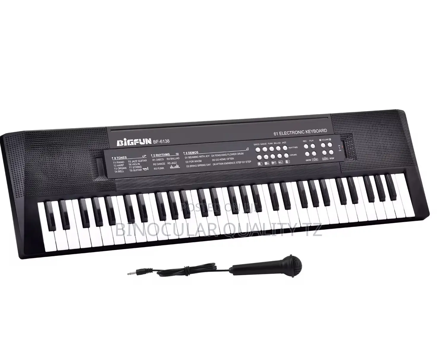 Electronic Keyboard With 61 Keys