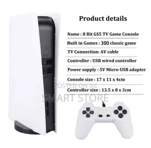 Gs5 Video Game Console – Mini Tv Handheld
