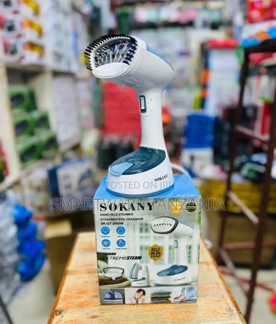 Portable Travel Iron for Powerful Wrinkle Removal on Fabrics