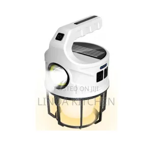 Camping Light With Solar Panel Rechargable