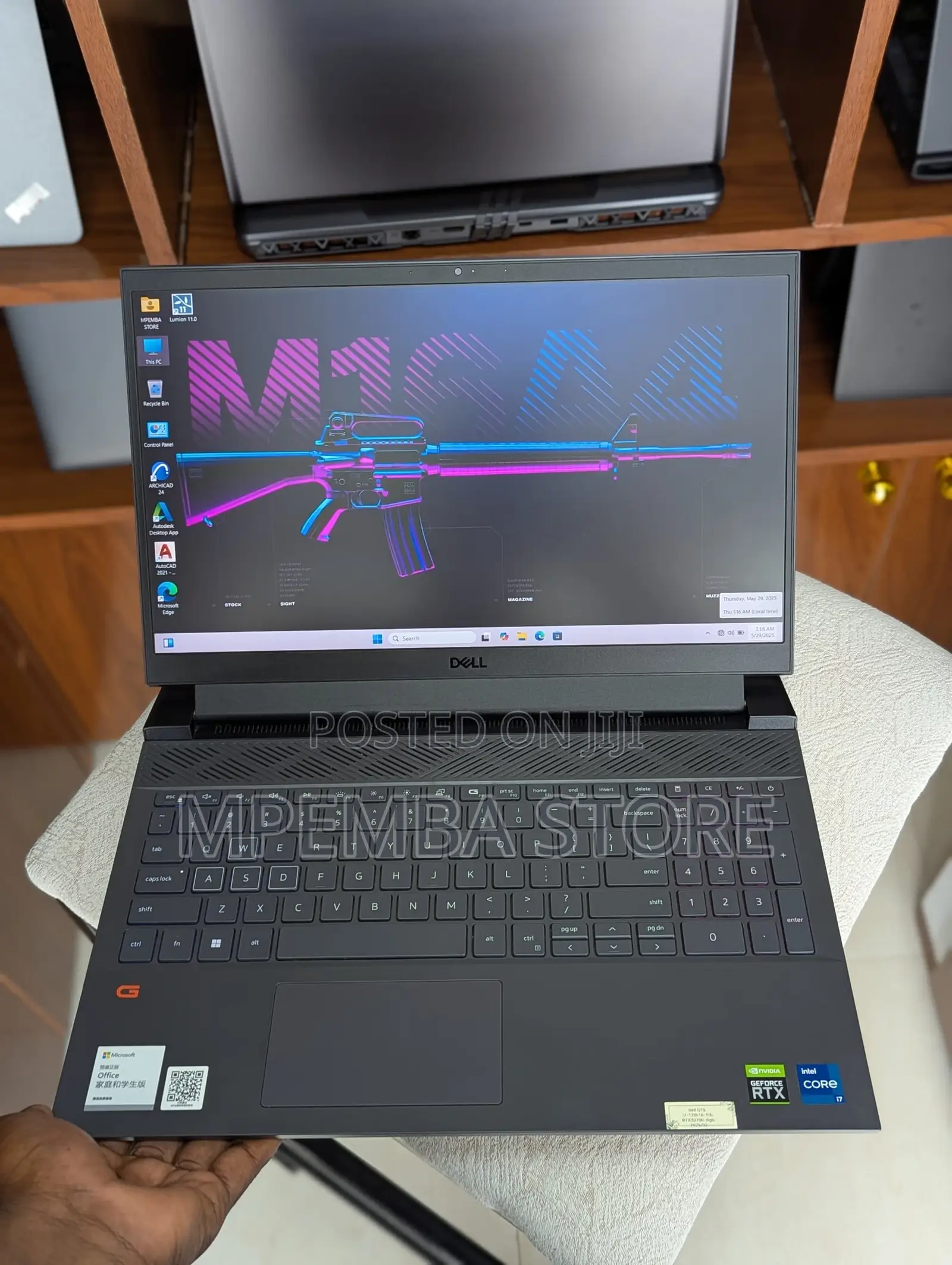 New Laptop Dell G15 5535 16GB Intel Core i7 SSD 1T