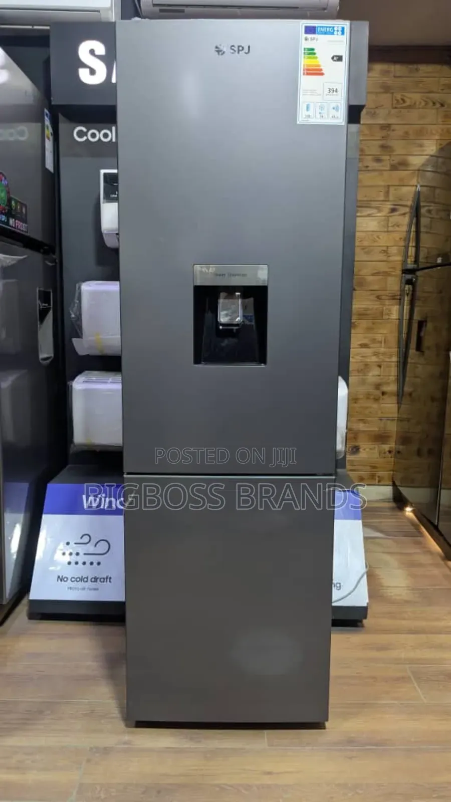 SPJ Double Door Refrigerator Model RFD-Binx379c 263ltrs