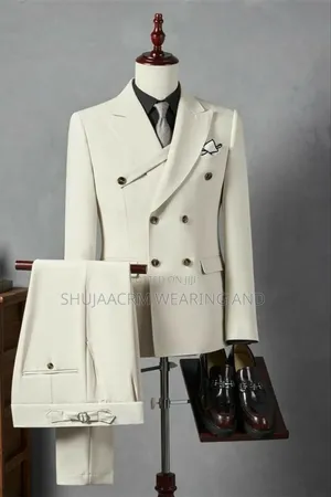 Men Plain Office Suit