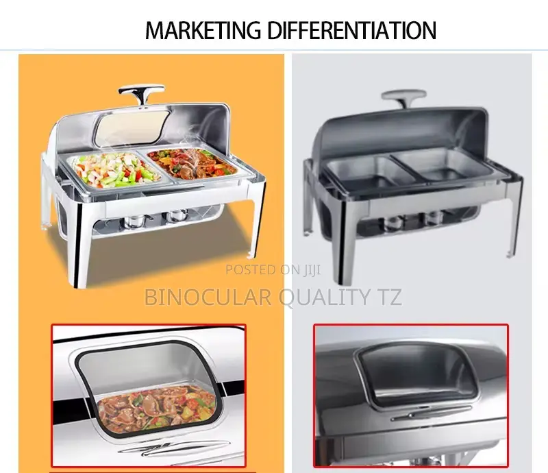 Roll Top Chaffing Dish 9l