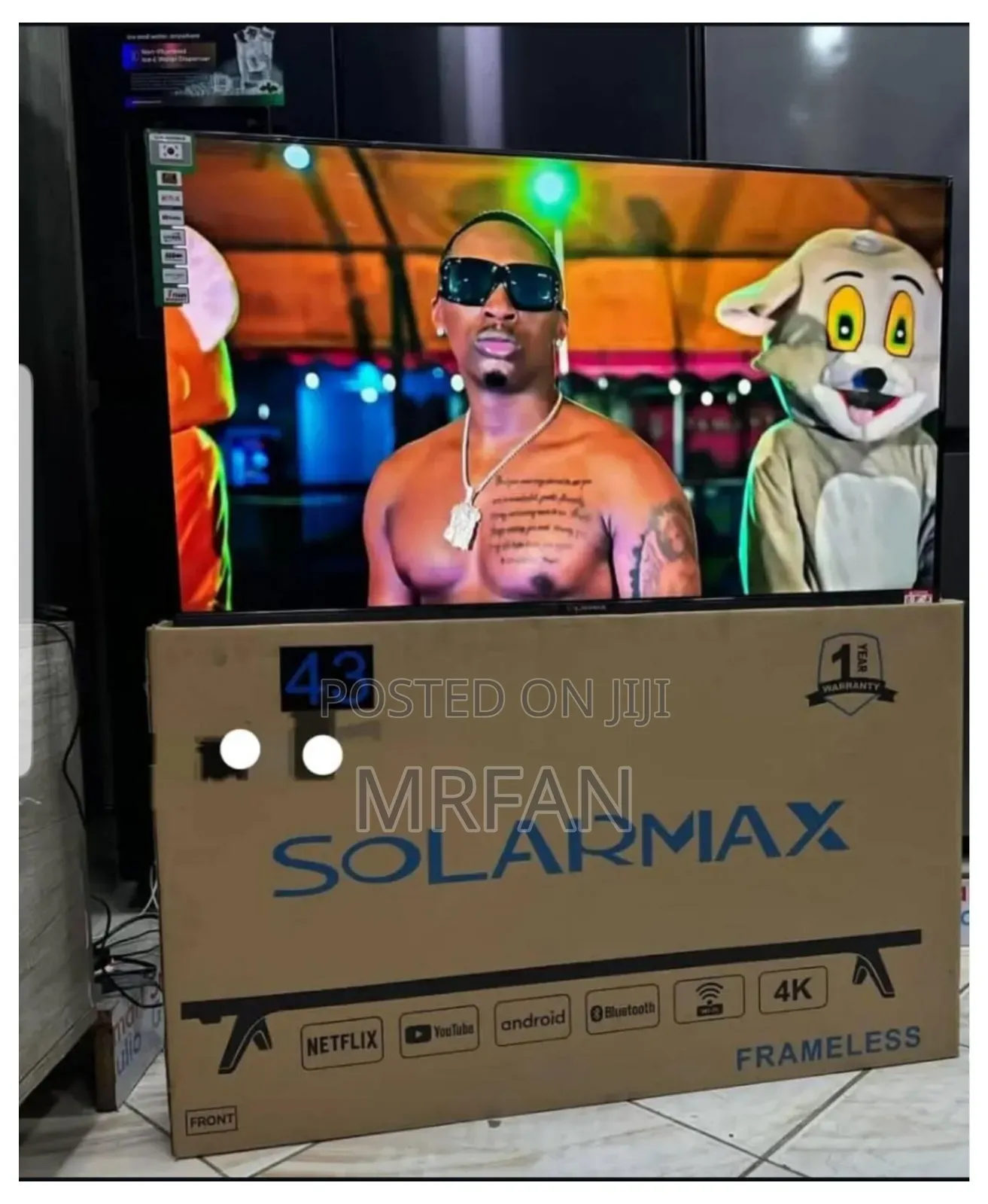 Solamax Tv Frameless Mpya Full Hd