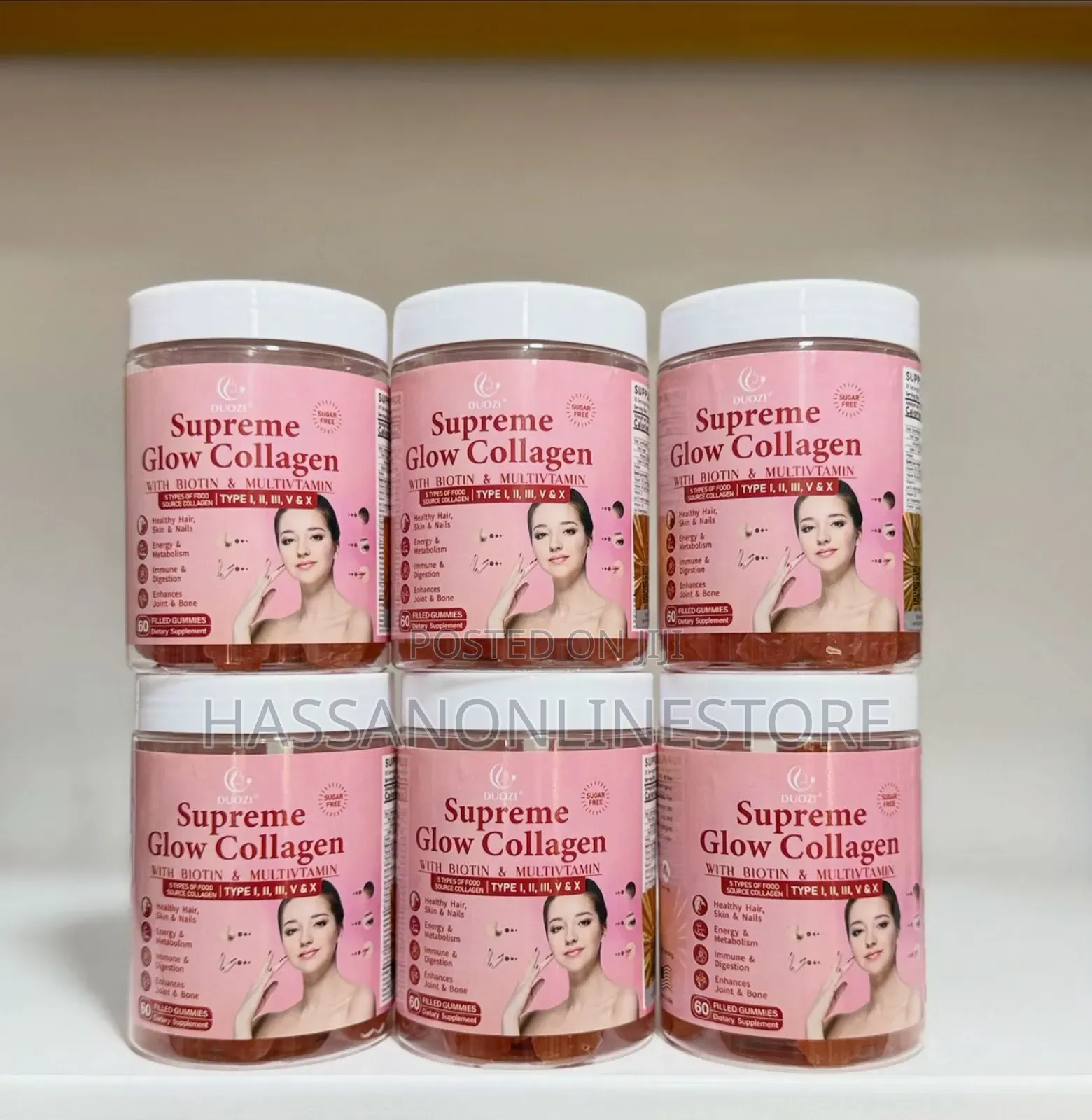 Douzi Supreme Glow Collagen With Biotin Multivitamin 60