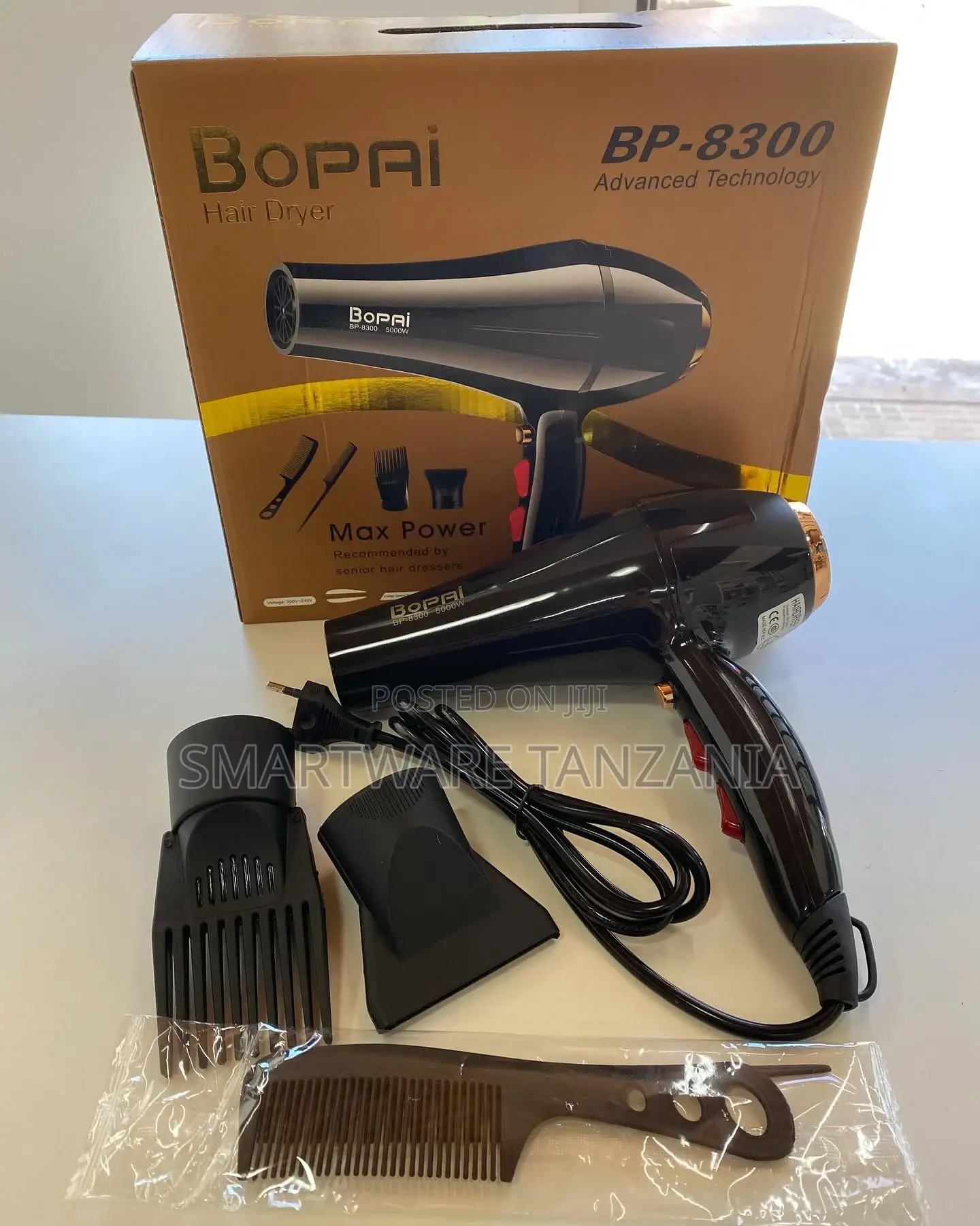 Professional Hair Dryer Max Power 5000w Bopai Bp-8300