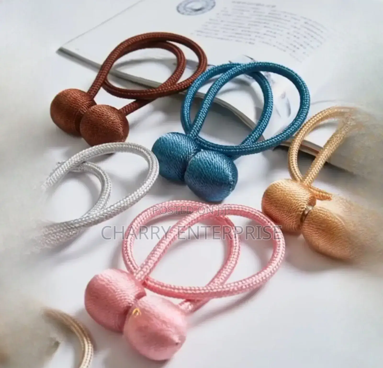 Magnetic Curtain Tie Kifaa Maridadi Chenye Sumaku Cha Kufungia Pazia
