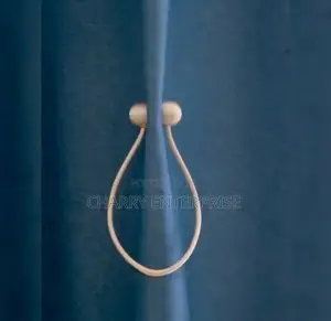 Magnetic Curtain Tie Kifaa Maridadi Chenye Sumaku Cha Kufungia Pazia