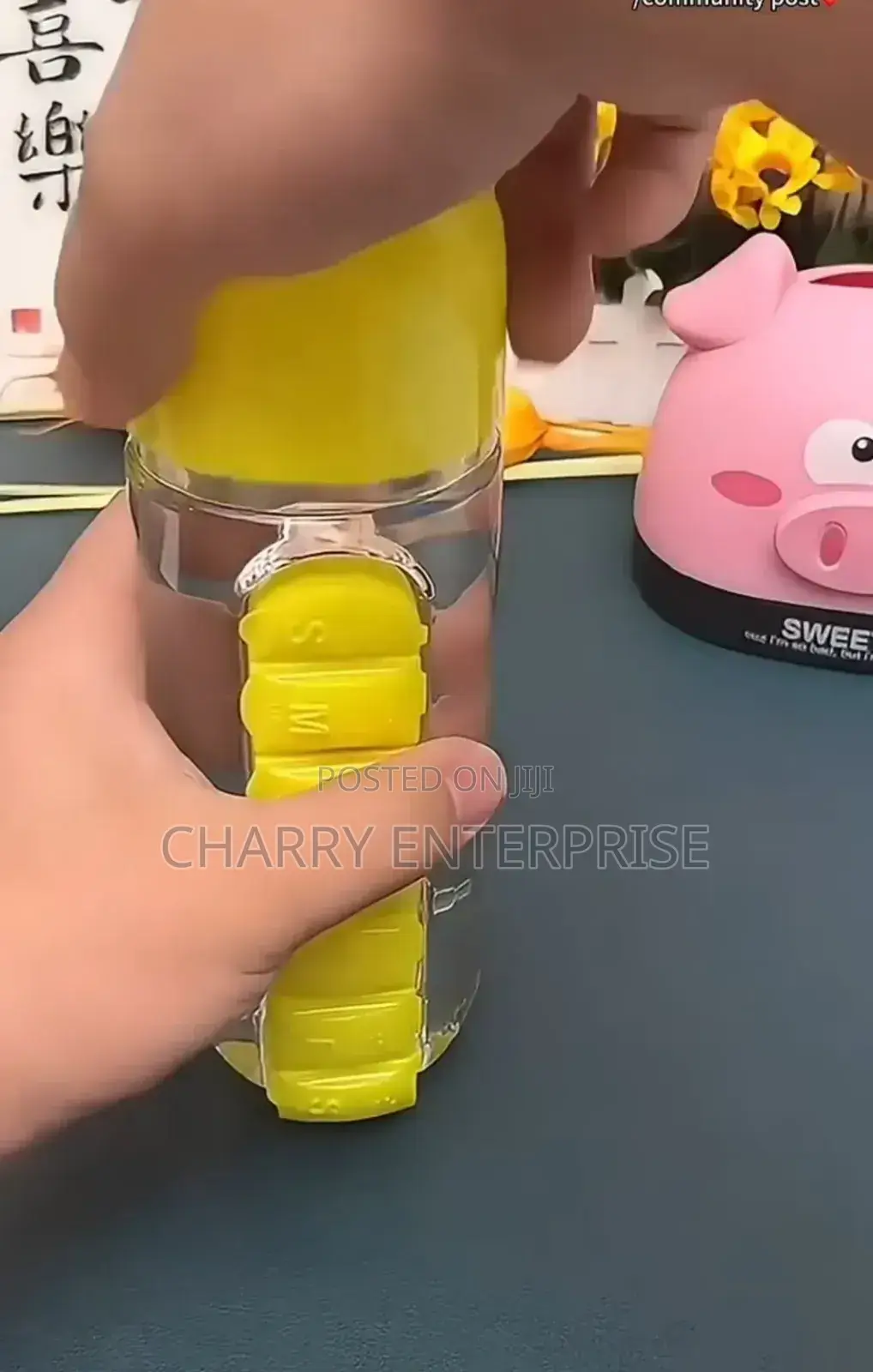 Medicine Pill Box Water Battle