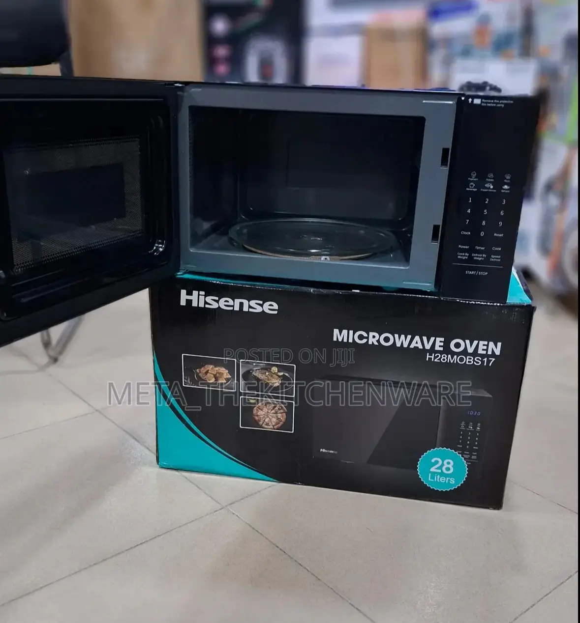 Hisense Digital Microwave Oven With Grill 28l|H28mobs17