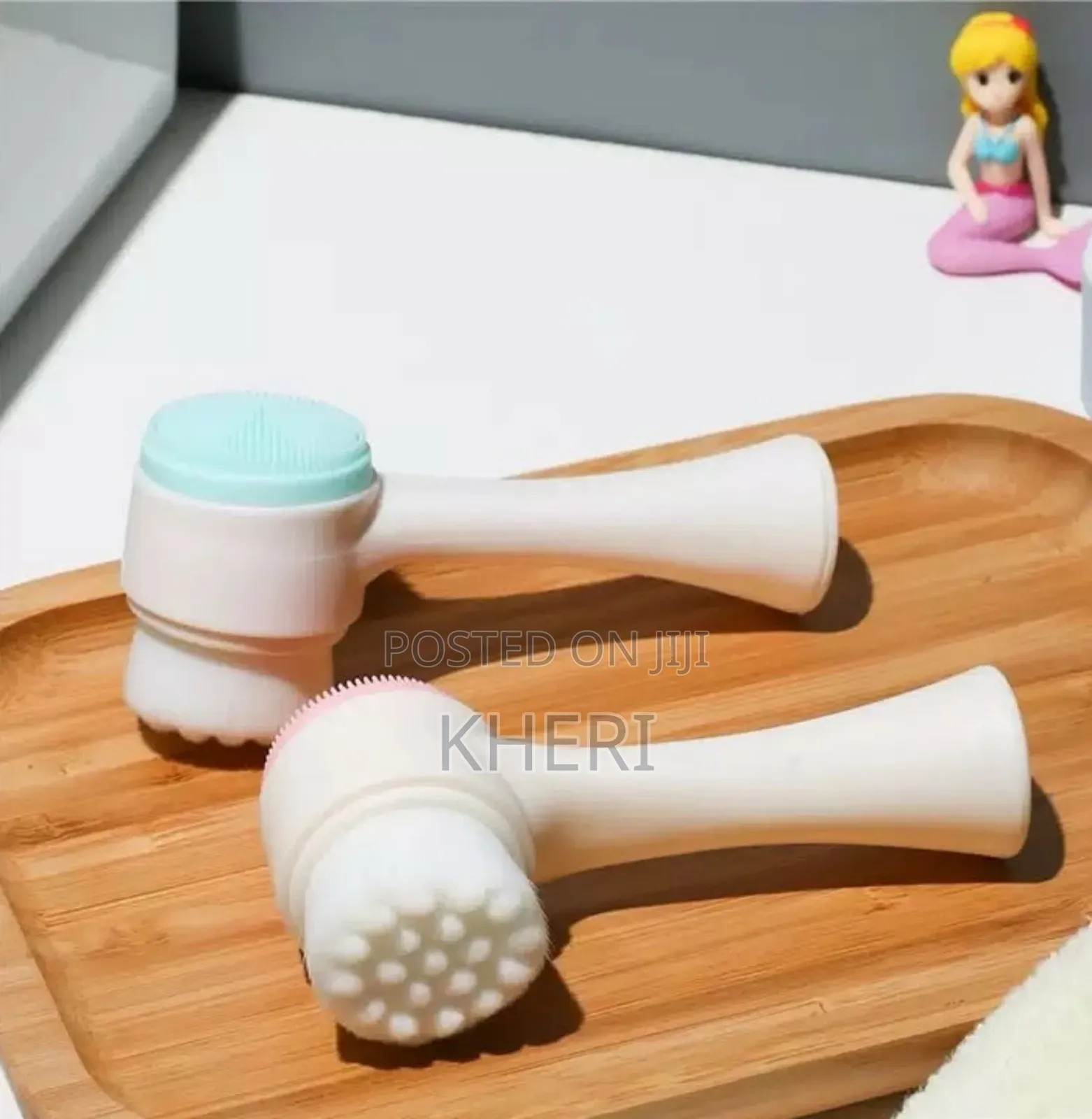 Double Sided Silicon Facial Brush