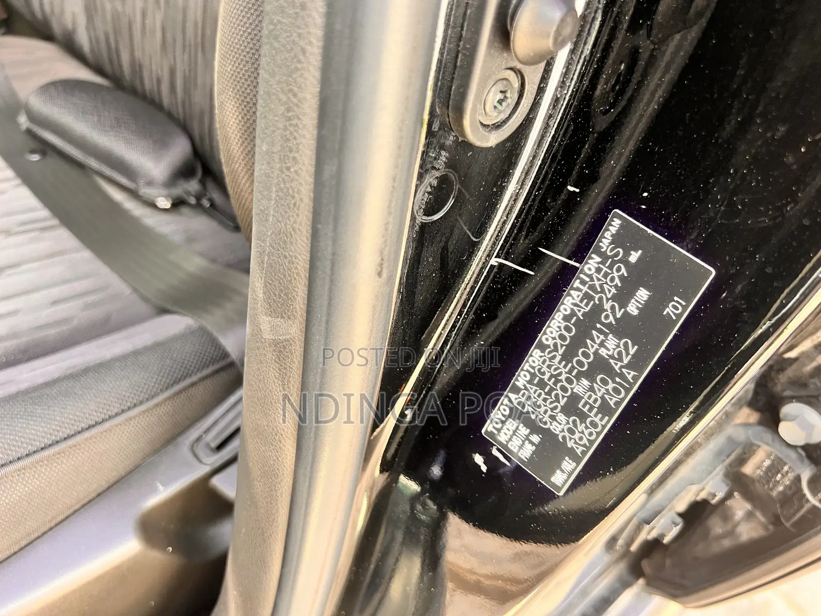 Toyota Crown 2012 Black