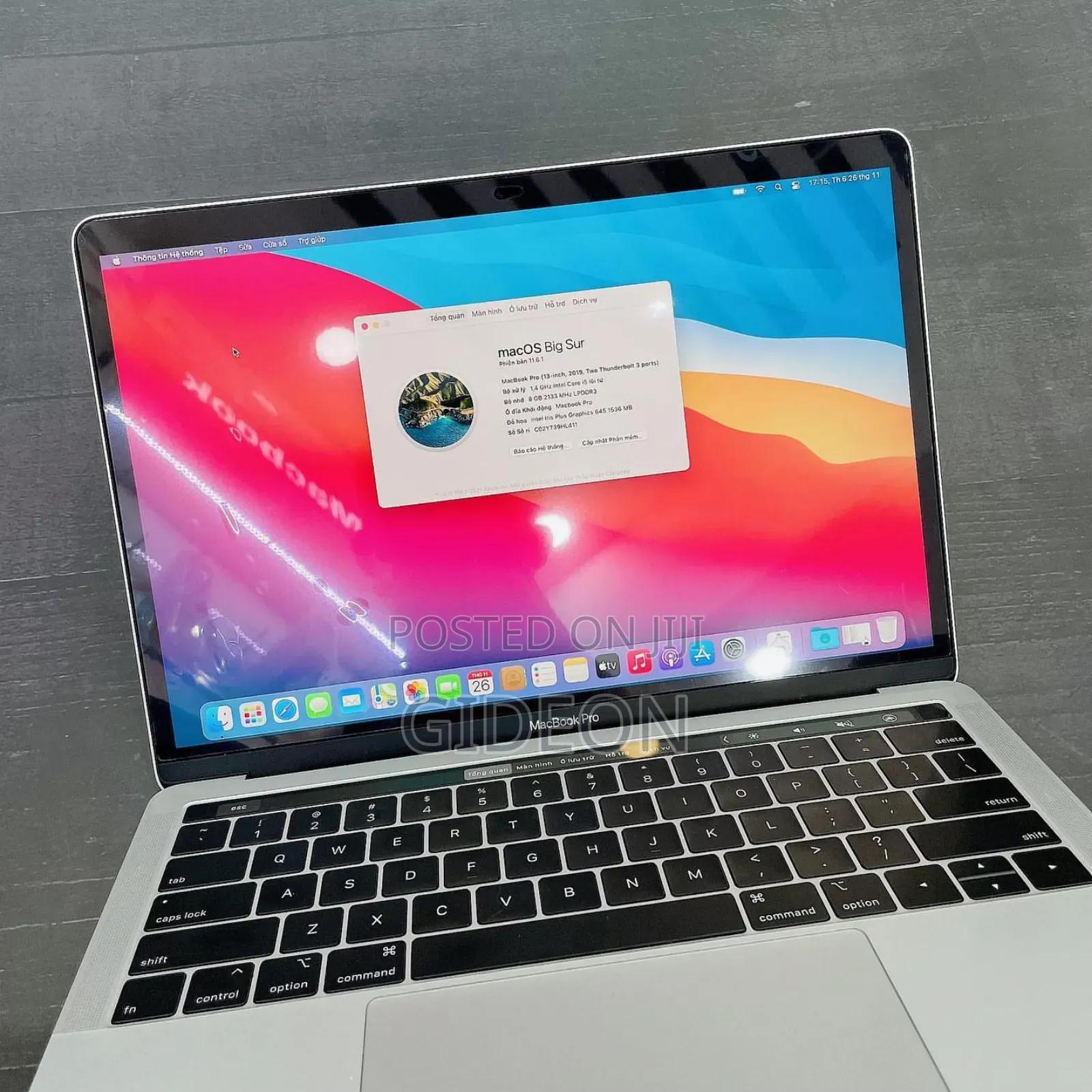 Laptop Apple MacBook Pro 2019 32GB Intel Core I7 SSD 1T