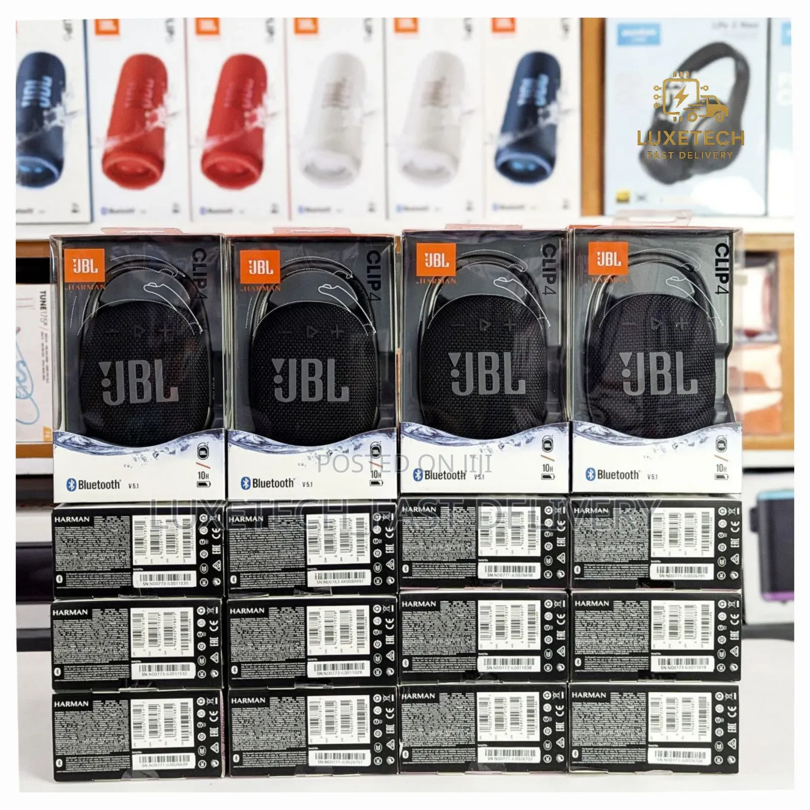 JBL Clip 4 Portable Speaker