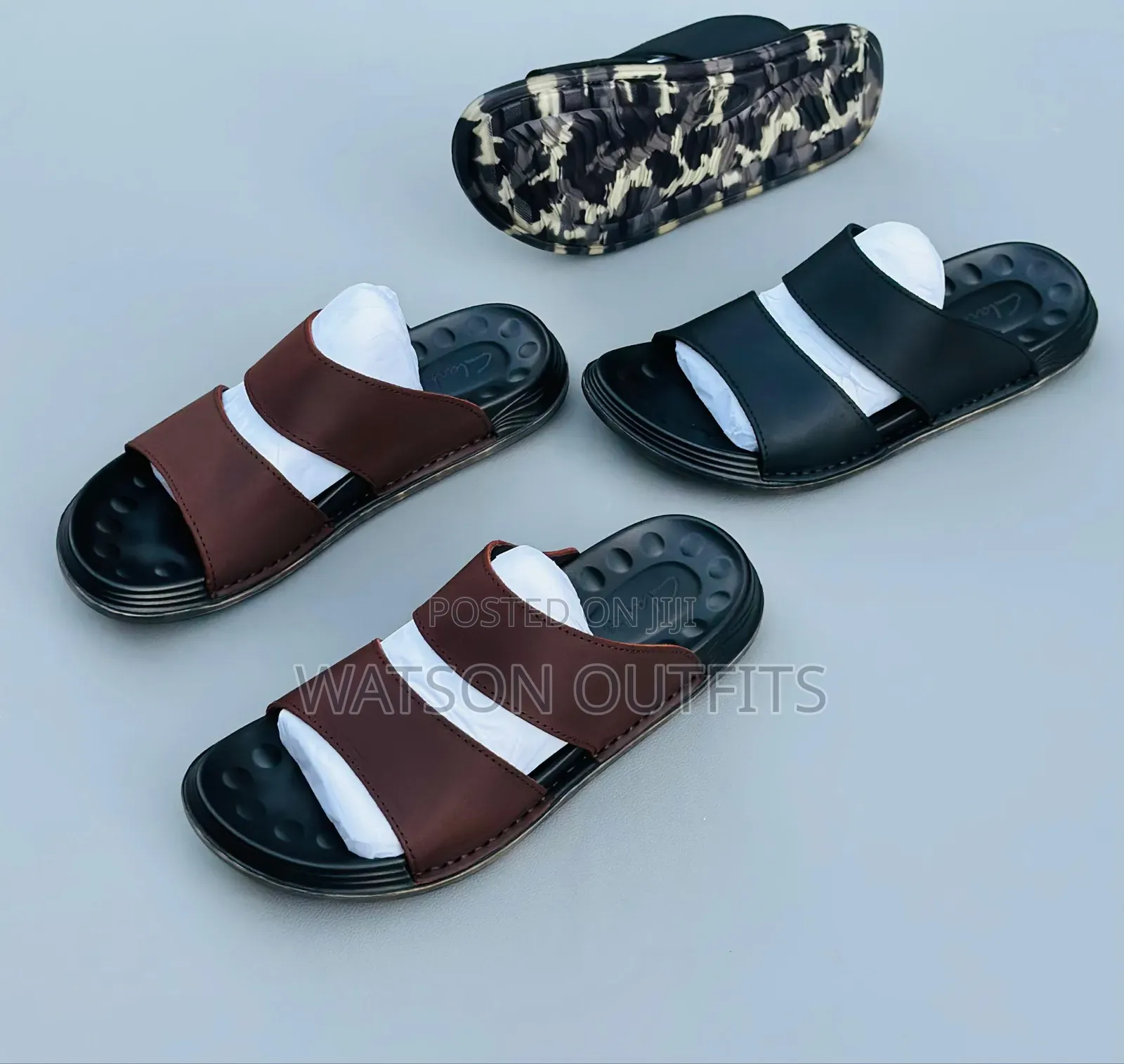 Smart and Clear Clarks Leather Sandals