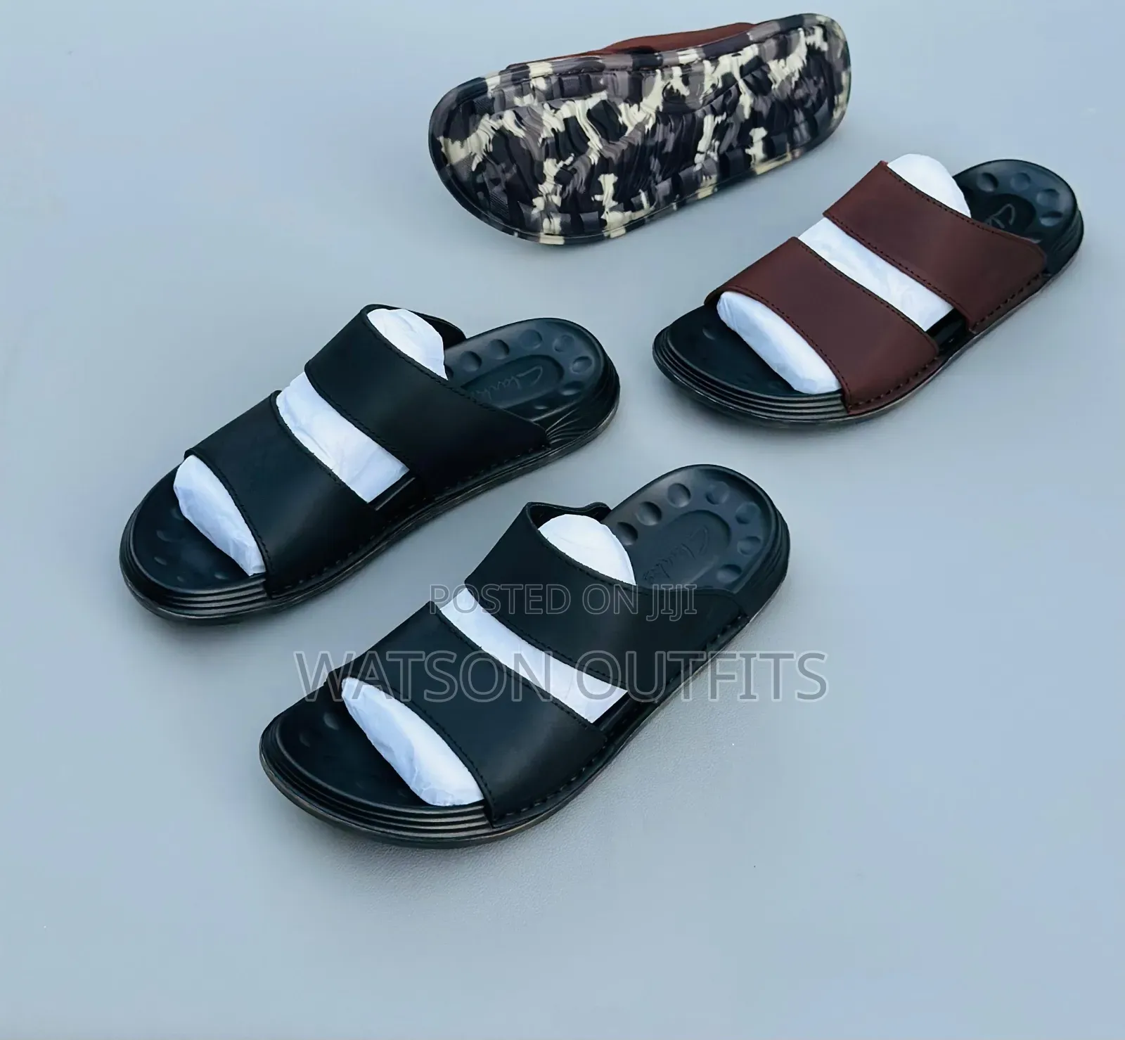 Smart and Clear Clarks Leather Sandals