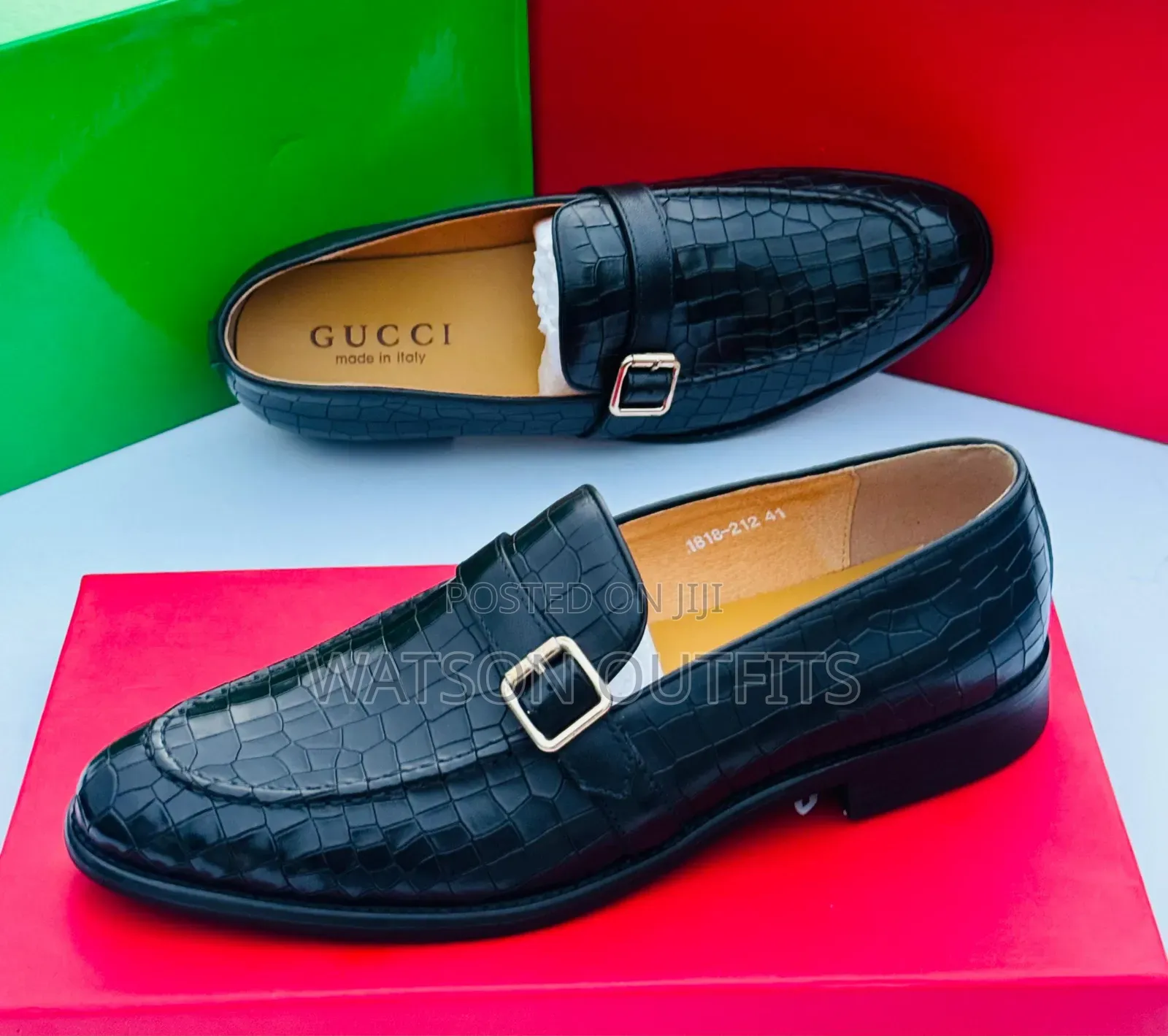 Exceptionally Leather Materials Gucci Shoes