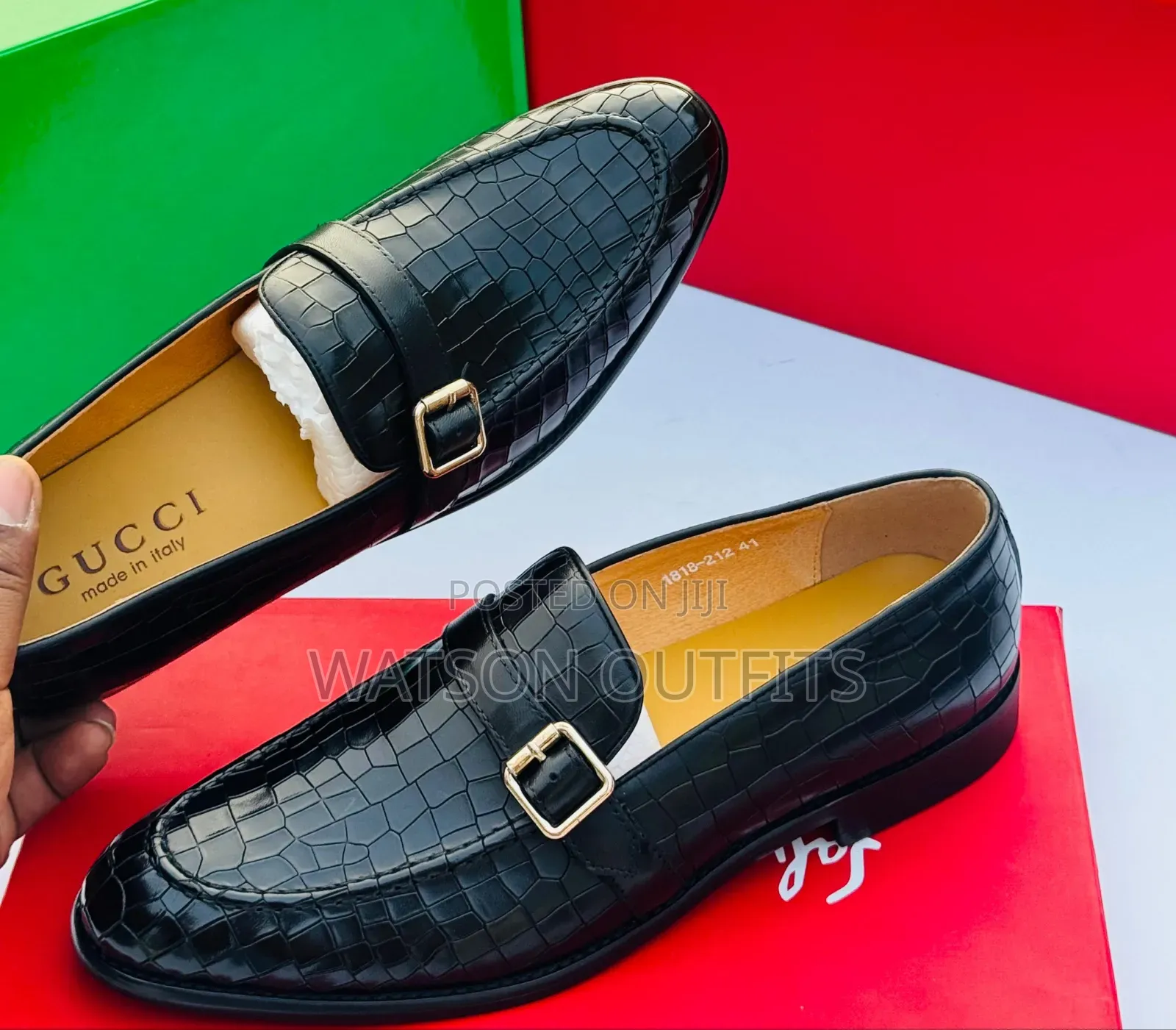 Exceptionally Leather Materials Gucci Shoes