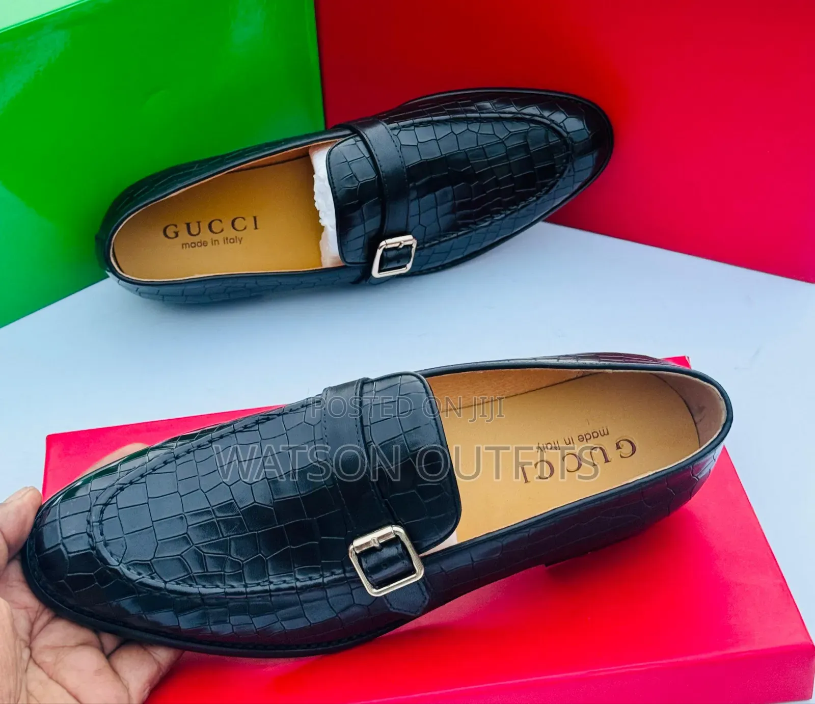 Exceptionally Leather Materials Gucci Shoes