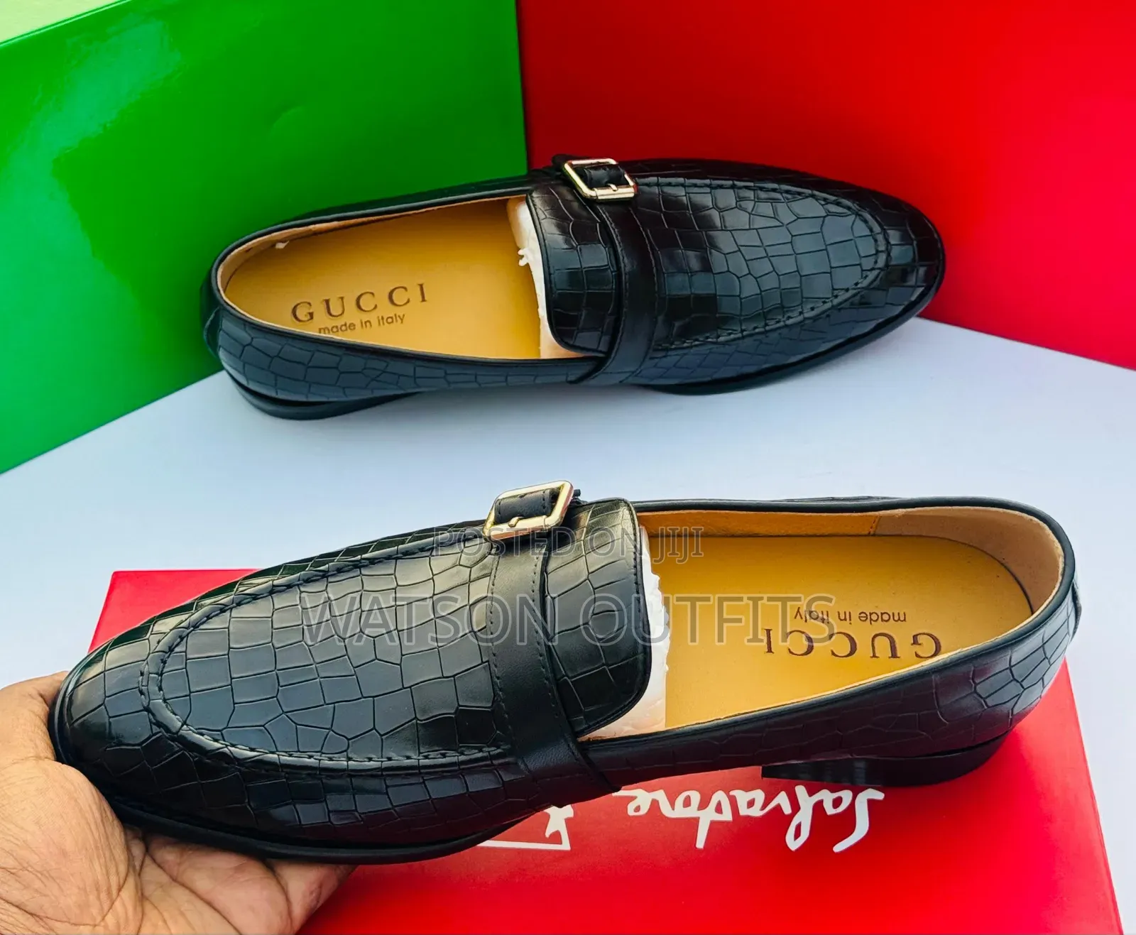 Exceptionally Leather Materials Gucci Shoes