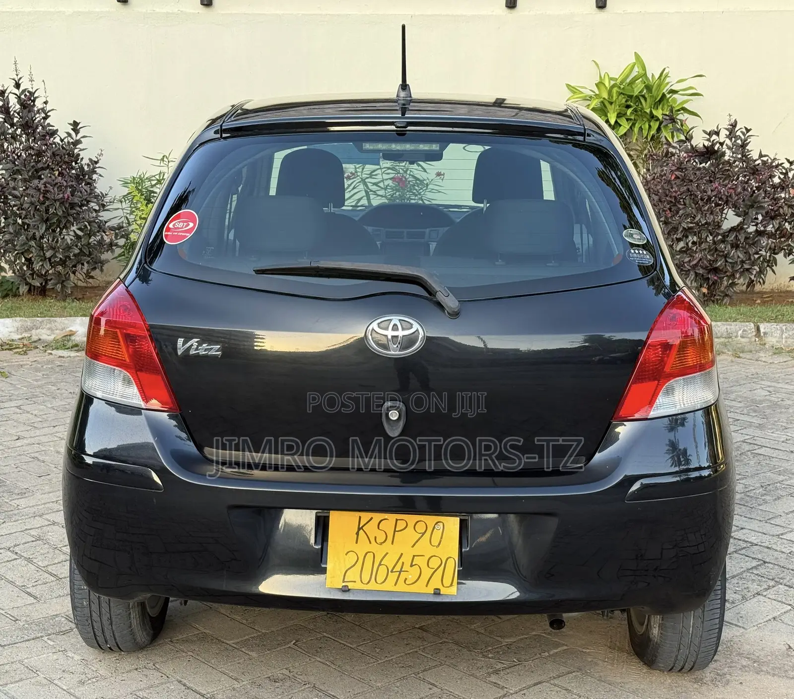 Toyota Vitz 2008 Black