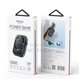 Yesido Yp59 5000mah Magnetic Wireless Charging Power Bank