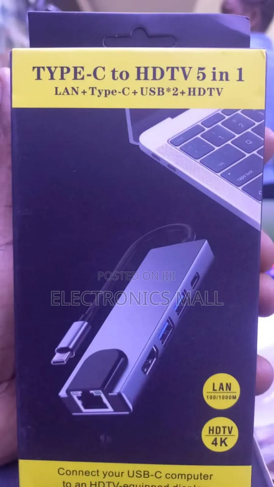 Type-C to HDTV 5 in 1 Adapter
