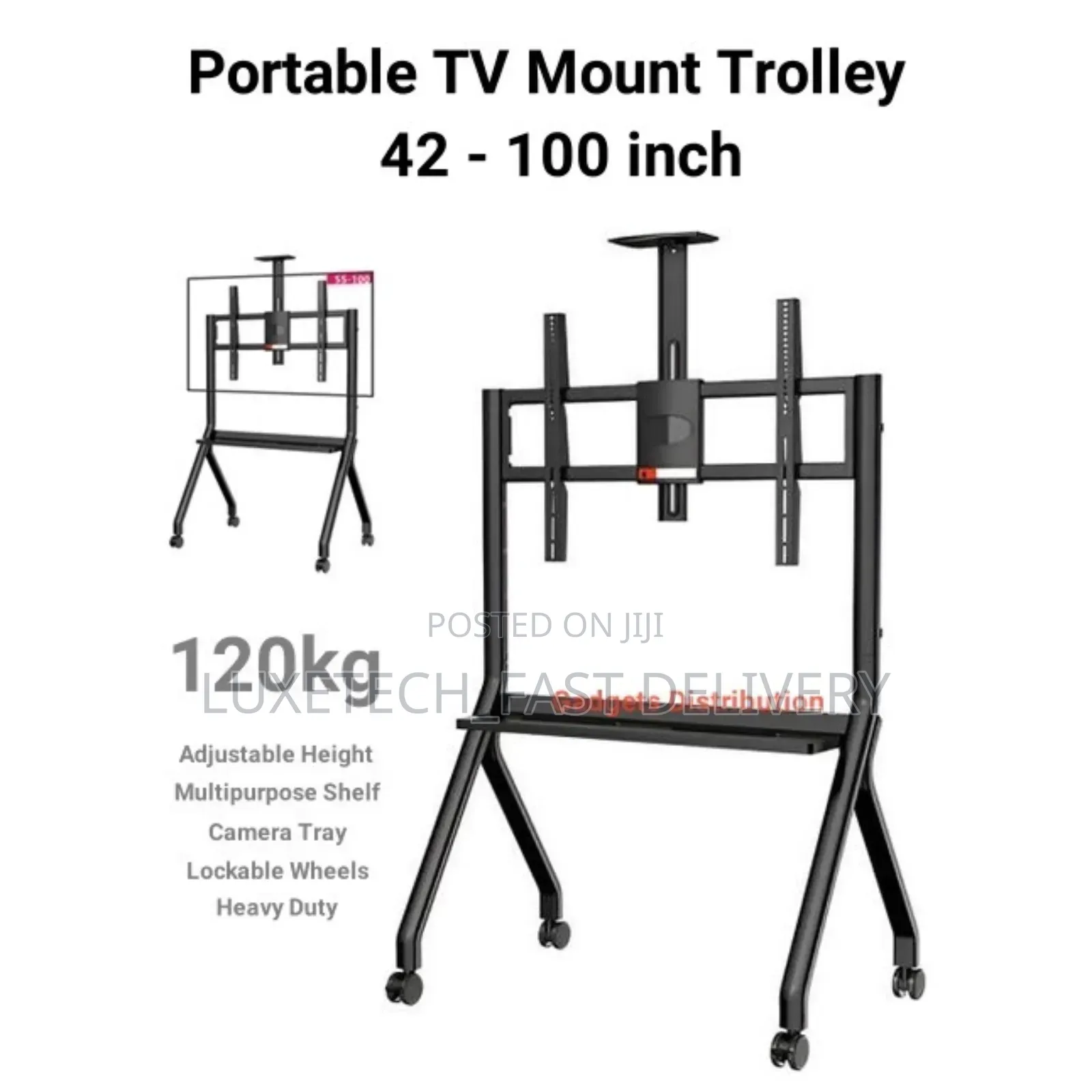 Fd580 Heavy Duty 43-100 Inch Portable Mobile Tv Trolly Stand
