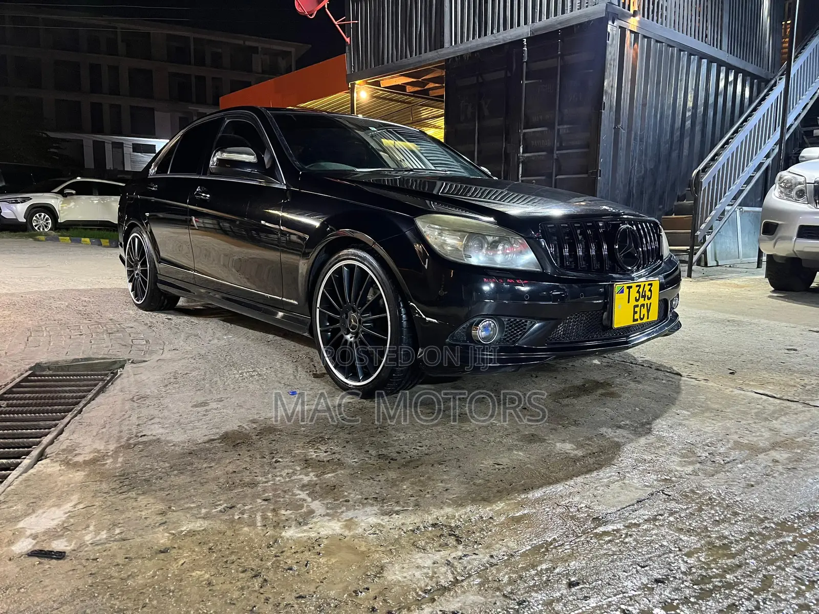Mercedes-Benz C-Class C 200 Kompressor (W204) 2008 Black