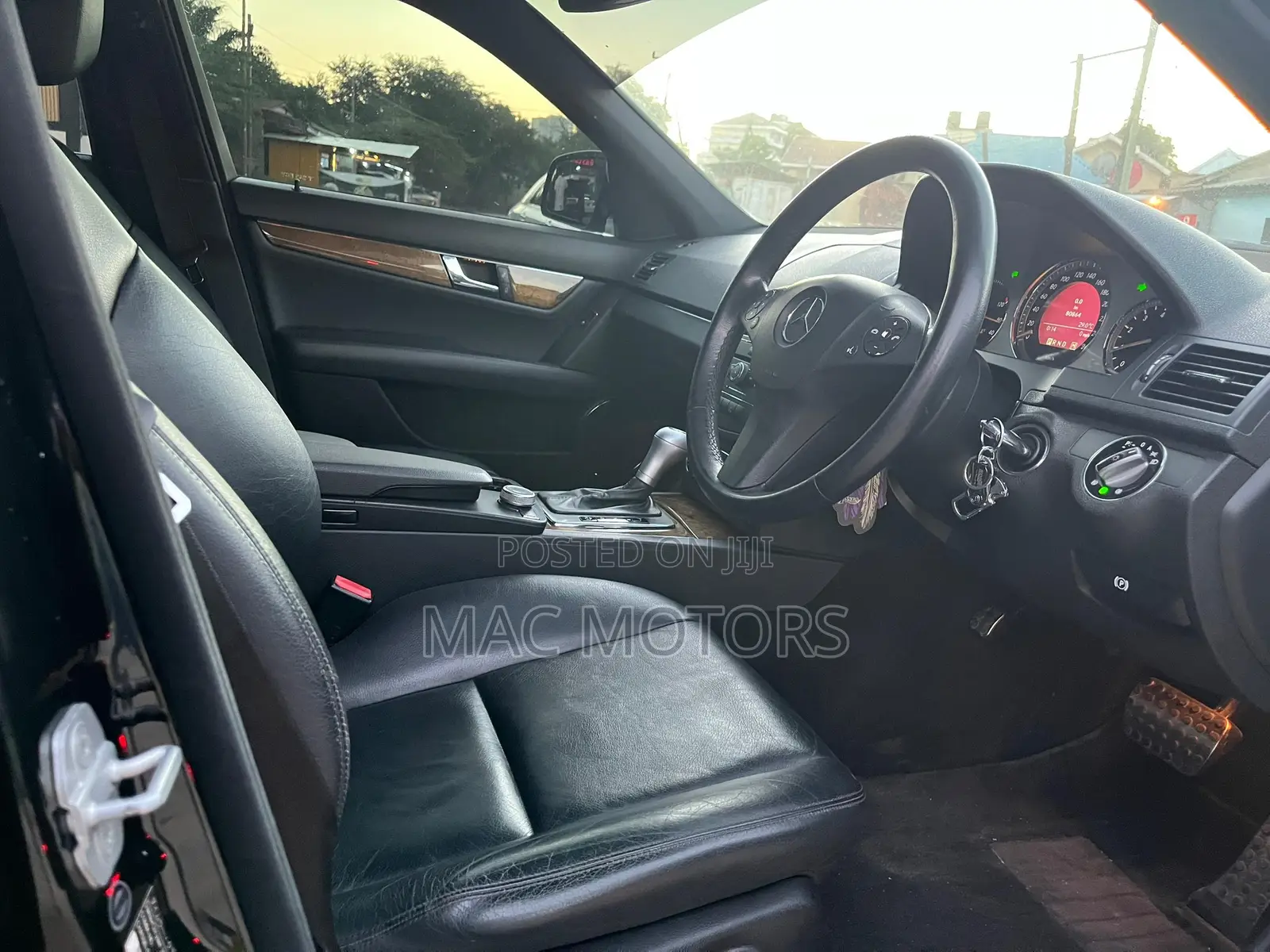 Mercedes-Benz C-Class C 200 Kompressor (W204) 2008 Black