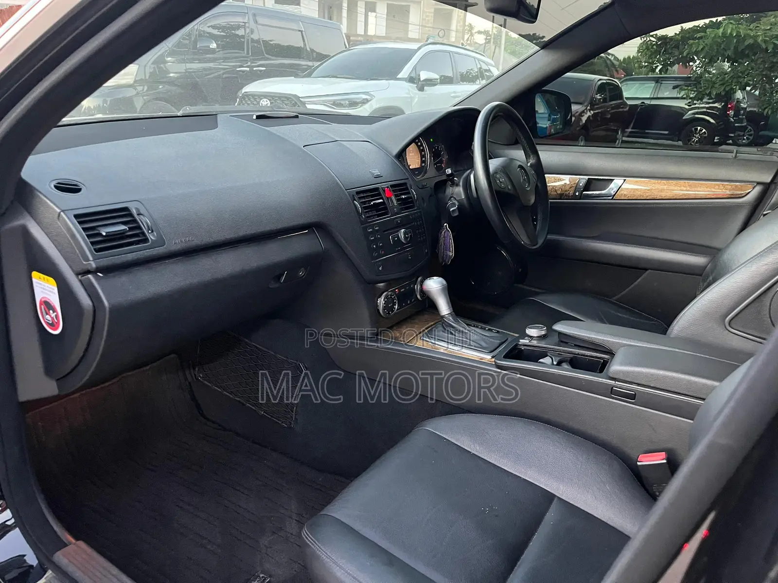 Mercedes-Benz C-Class C 200 Kompressor (W204) 2008 Black