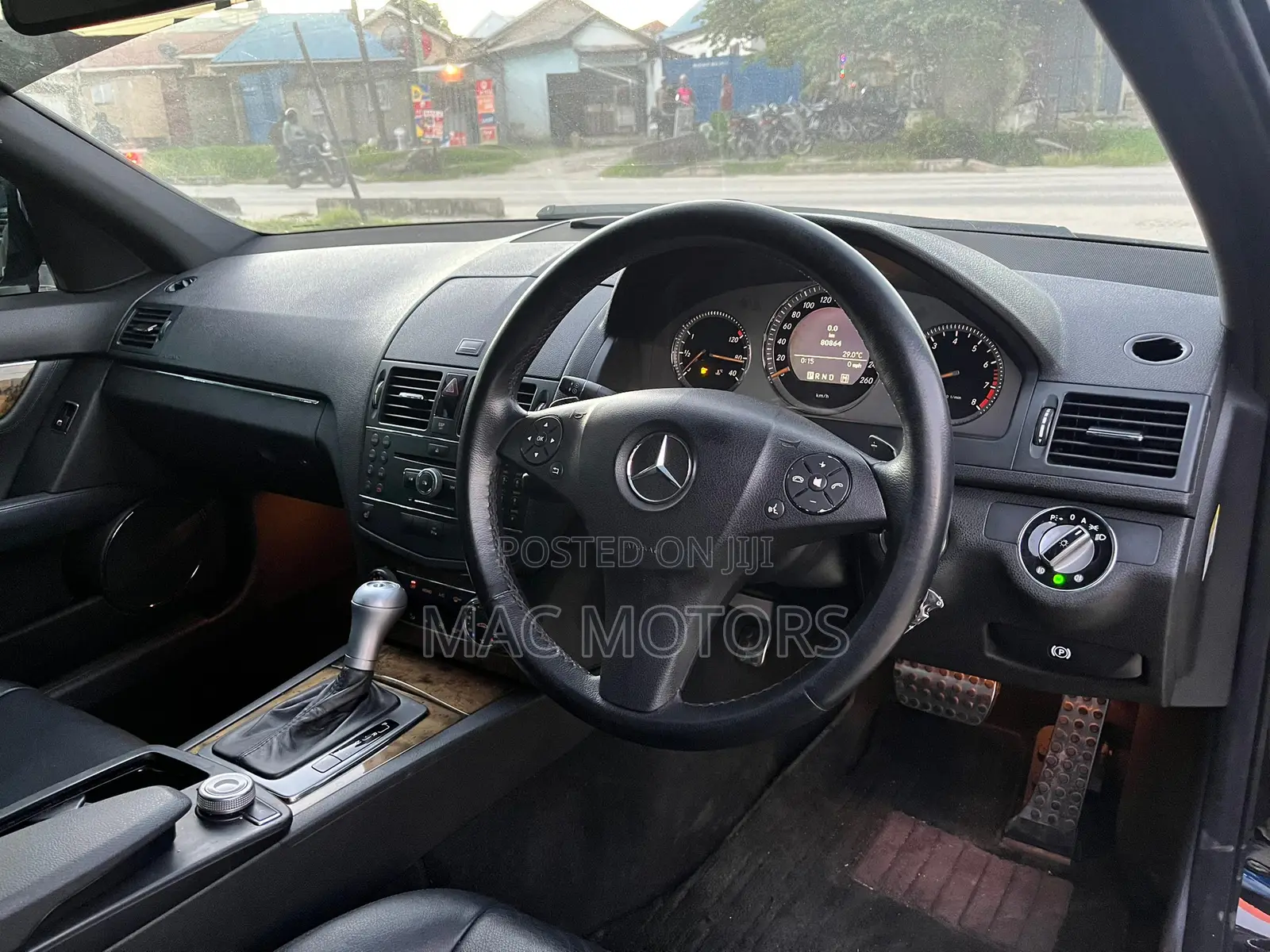Mercedes-Benz C-Class C 200 Kompressor (W204) 2008 Black