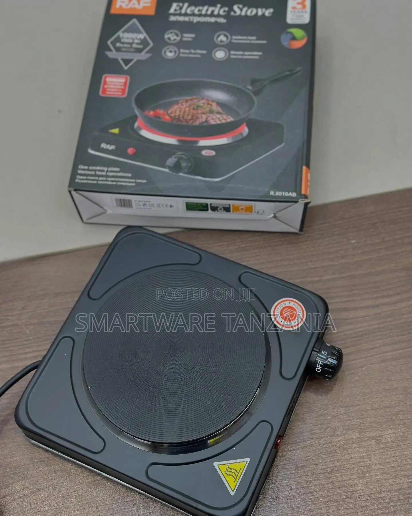 Countertop Infrared Single Burner, 1000w Electric Hot Plate