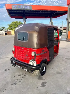 TVS King Deluxe Plus iTouch Start 2022 Red
