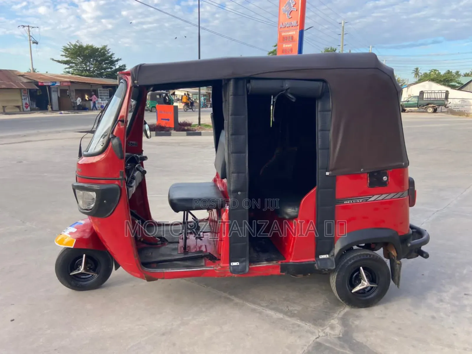 TVS King Deluxe Plus iTouch Start 2022 Red